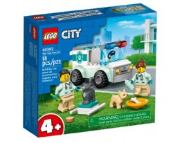 LEGO CITY - LA CAMIONNETTE DE SECOURS VÉTÉRINAIRE #60382 (0123)